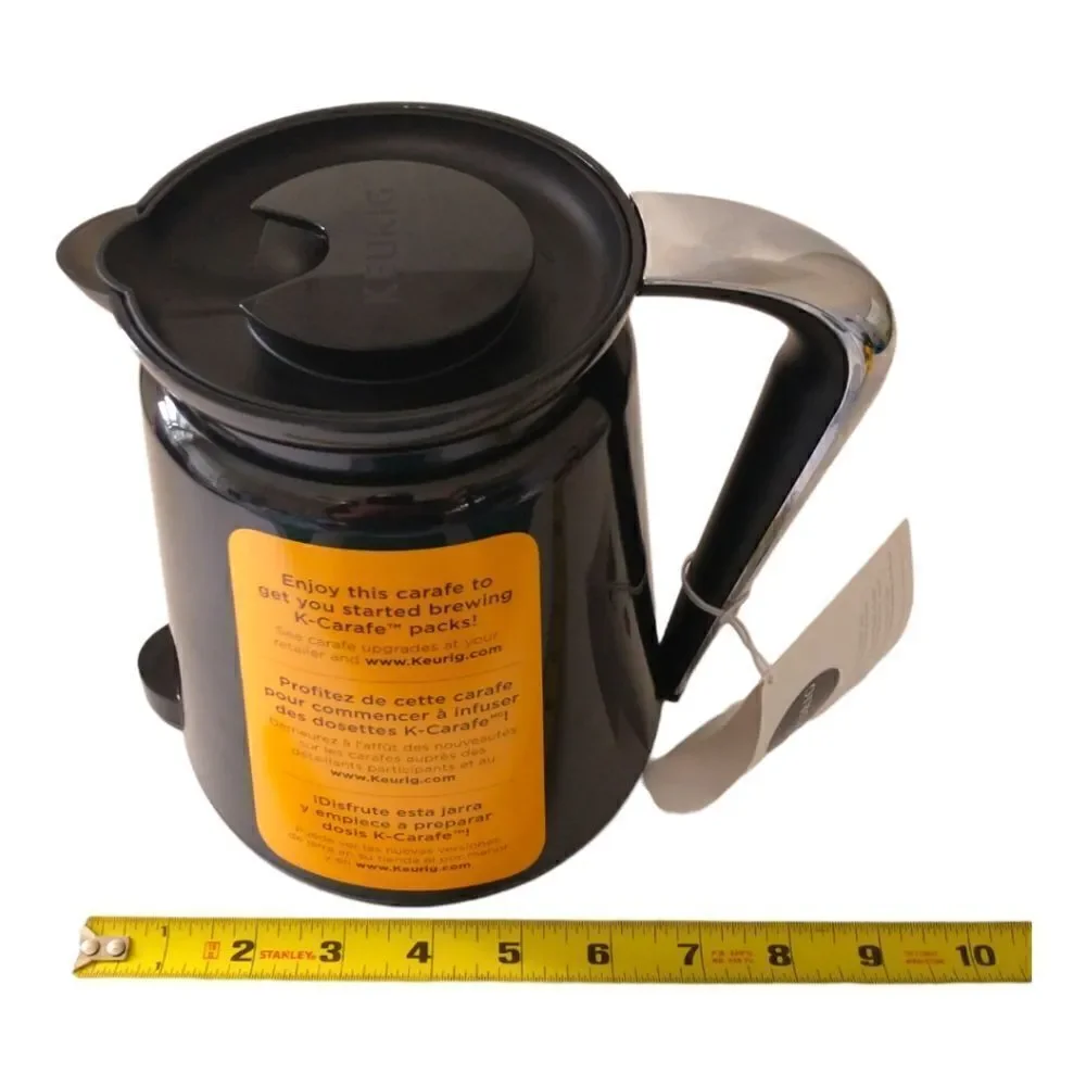 NEW Genuine Keurig 2.0 Thermal Carafe 32oz Black Replacement K-Carafe Coffee Pot